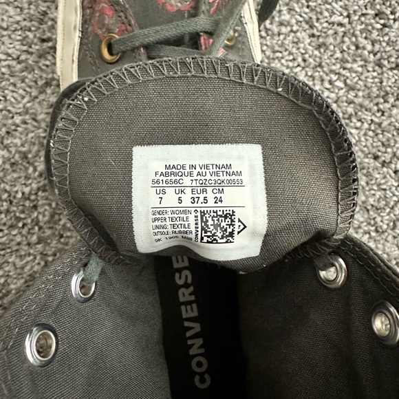 🩶CONVERSE Platform High Top - Picture 4 of 5